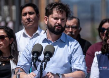 Boric reconoció lentitud en la reconstrucción tras megaincendio durante visita a El Olivar