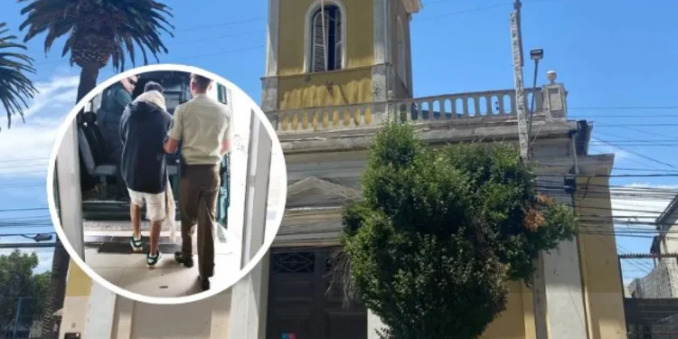 Detienen al autor de robo a la parroquia Vicente Ferrer de Ovalle: es un conocido delincuente