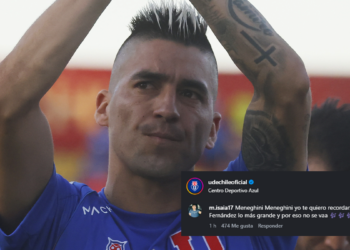 Hinchas de la U estallaron contra Meneghini por "cortar" a Leandro Fernández