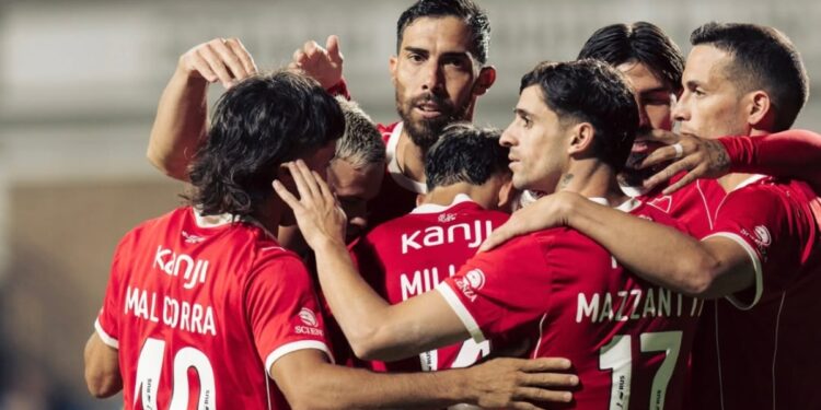 Independiente de Cabral y Millán venció a Wanderers en la Serie Río de La Plata