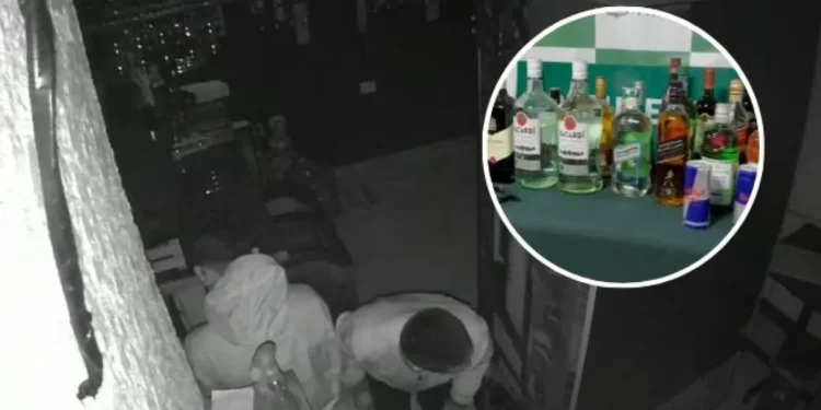 Menores de 16 años robaron alcohol de negocio en Coquimbo