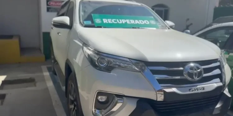 Recuperan en Coquimbo vehículo que había sido robado a familia argentina en Concón