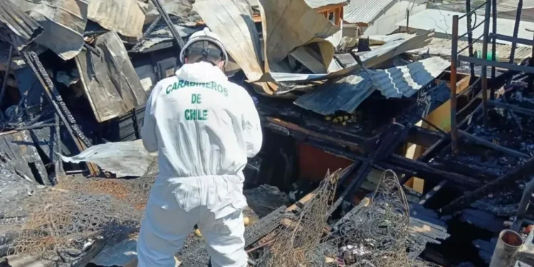 Tragedia en Año Nuevo: Cuatro niñas murieron en incendio que afectó a viviendas en Melipilla