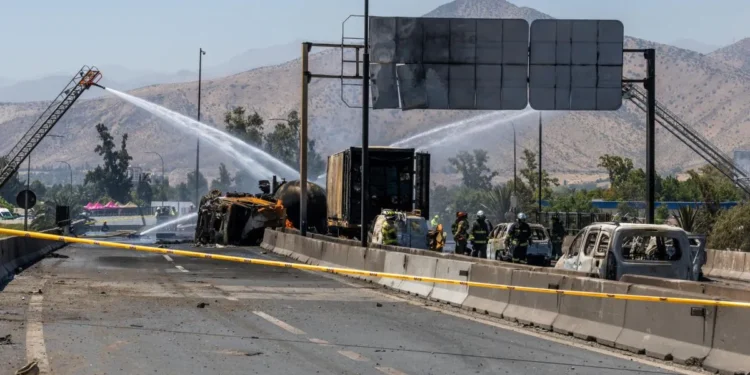 Aumentan a nueve los fallecidos por la explosión del camión en Renca