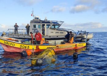 Dos botes pesqueros chocaron en la Región de Valparaíso