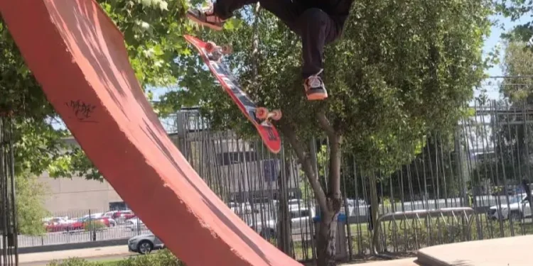 Nicanor Huerta, el skater de 10 años que sueña con ir a las Olimpiadas de 2028