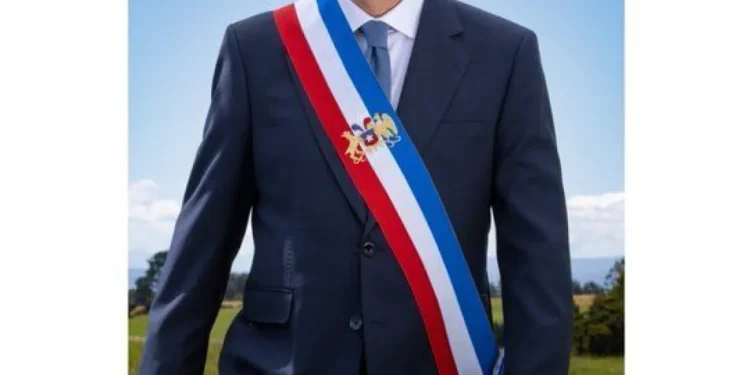 ¿Se puede usar el escudo en la banda presidencial? Denuncian a Kast ante Contraloría por fotografía oficial