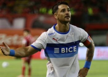 [Fotos] Fernando Zampedri lideró con doblete la victoria de la UC ante Ñublense en Chillán