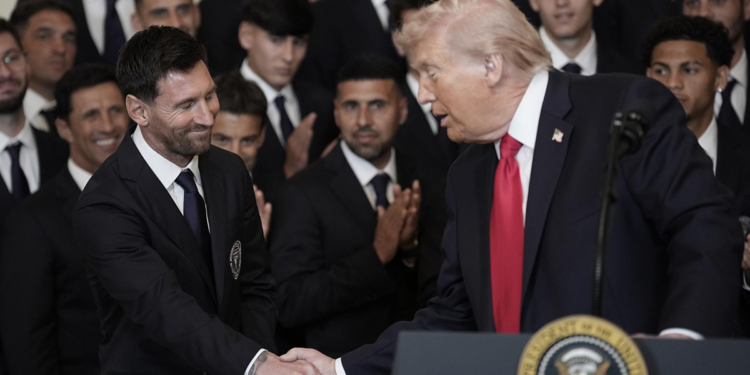 [Fotos] Lionel Messi encabezó la reunión del plantel de Inter Miami con Donald Trump en la Casa Blanca